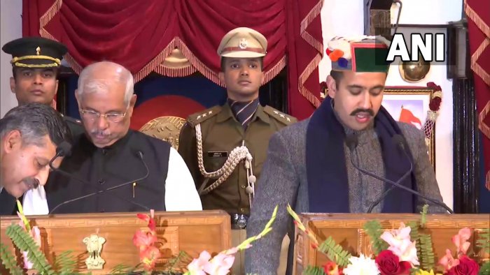 Former CM’s son and another ex-CM’s grandson among 7 inducted in Himachal Cabinet