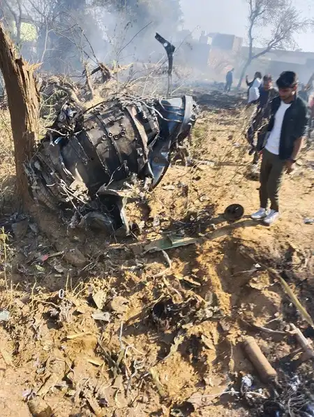 Watch: IAF fighter jets crash over Morena in Madhya Pradesh