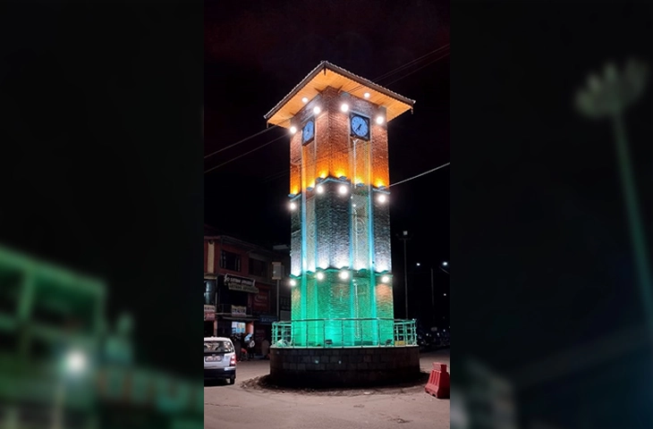 Watch: Srinagar’s iconic Lal Chowk going through a dazzling makeover