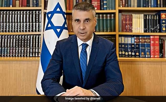 Watch: Israeli diplomat speaking in fluent Hindi via artificial intelligence