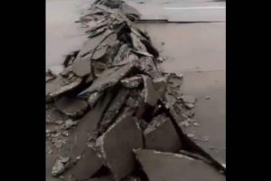 Watch:  Earthquake breaks airport runway into two parts in Turkey