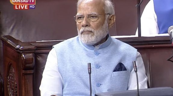 PM Modi dons jacket made of recycled plastic to signal eco-friendly message