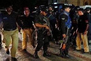 Videos: Major attack on Karachi police chief’s office, one policeman dead
