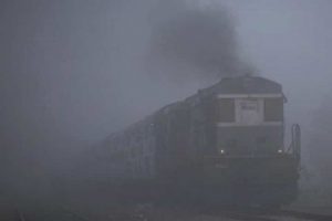 9 trains running late as dense fog reduces visibility 