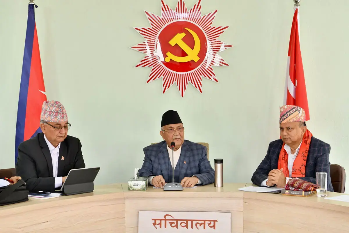 Nepal’s ruling alliance breaks down as Oli’s CPN-UML quits government
