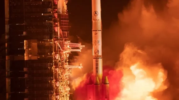 Is China trying to hack into satellite communication as part of asymmetric warfare?