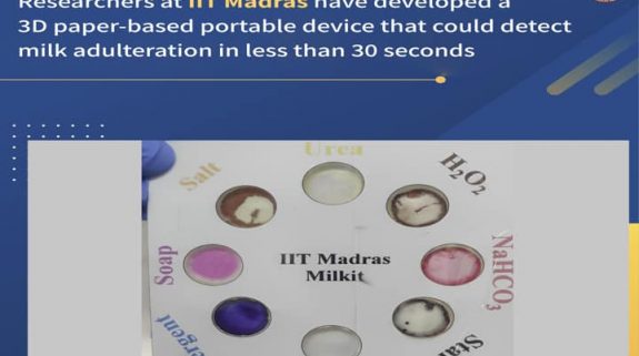 IIT-Madras develops cheap paper-based milk adulteration device for the masses