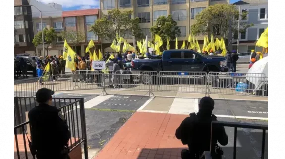 Security beefed up around Indian Consulate in San Francisco after Khalistani supporters stage protest