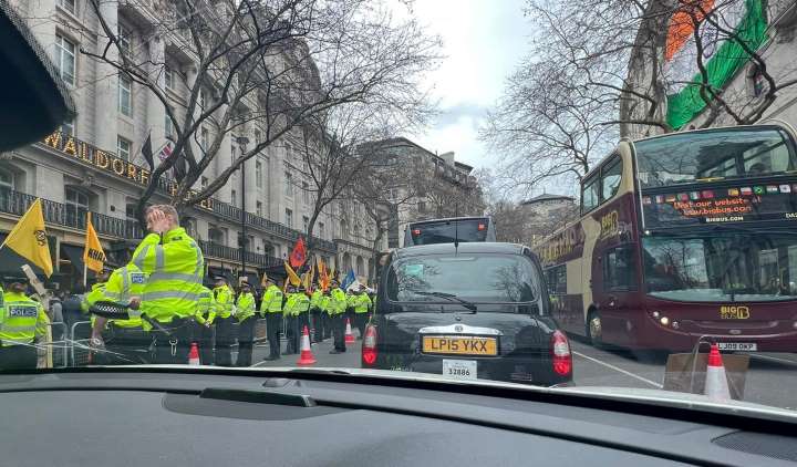 Finally UK deploys heavy security outside Indian High Commission to keep Khalistani groups at bay