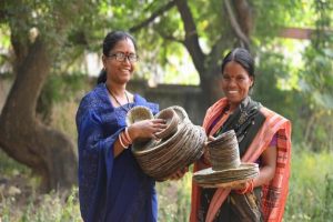 Odisha’s tribal women use leaves to make eco-friendly plates and bowls