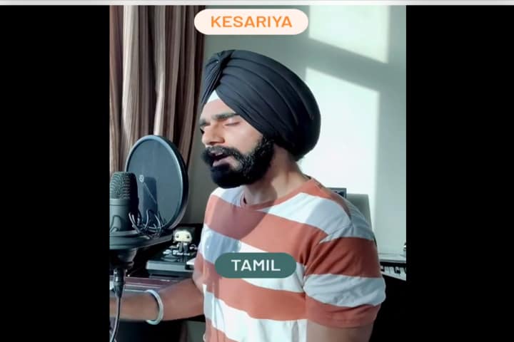 PM Modi appreciates Sikh singer’s rendition of ‘Kesariya’ song in 5 languages