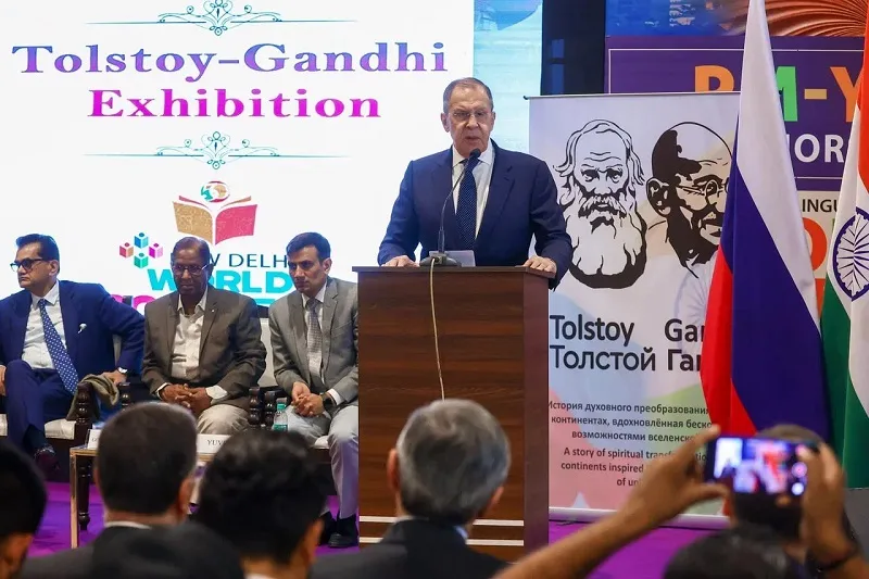 Russia’s Lavrov cites Tolstoy and Mahatma Gandhi to build polycentric world order