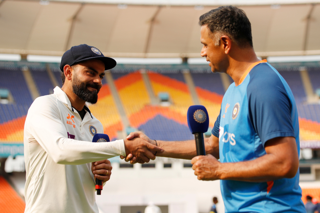 Watch: Virat Kohli explains how he got his Test century in talk with Rahul Dravid