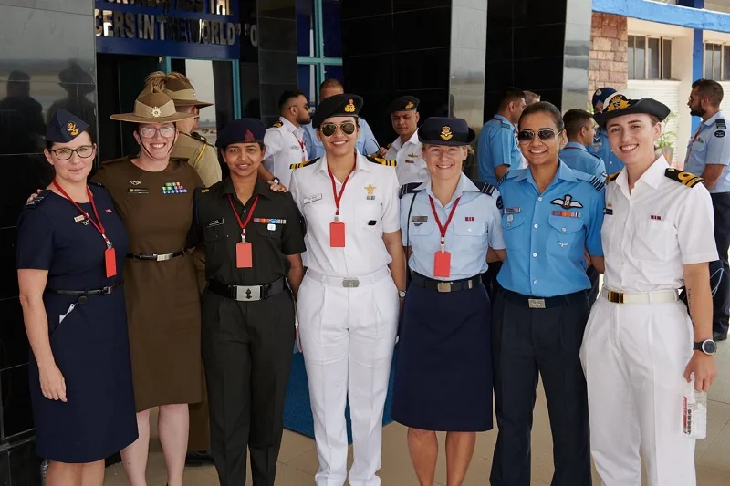 Young Australian defence officers bowled over by Indian hospitality