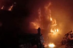 Massive blaze in Kanpur market, fire tenders rushed from Lucknow