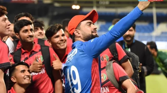 Watch: Afghanistan celebrates historic series win over Pakistan in Sharjah