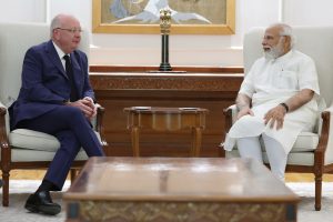 Global aerospace giant SAFRAN chairman Ross McInnes calls on PM Modi