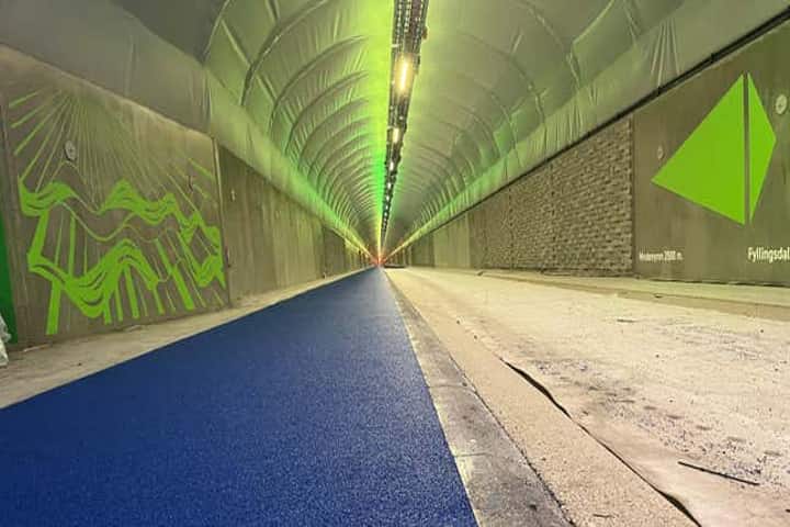 World’s longest tunnel built only for cyclists and walkers opened in Norway