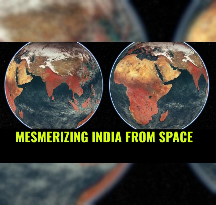 Mesmerizing Pics Of India From Space | Taken By ISRO’s OceanSat-3