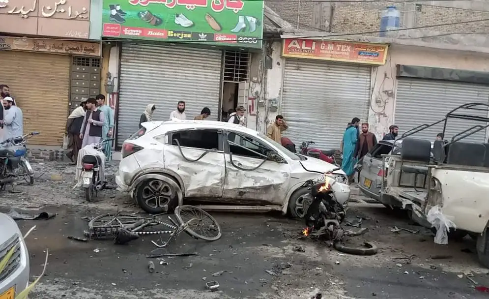 Four dead including policemen in bomb attack in Quetta’s Kandhari market