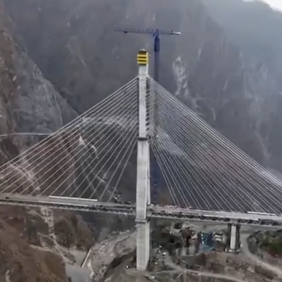 WATCH: India’s first cable-stayed rail bridge is ready for use