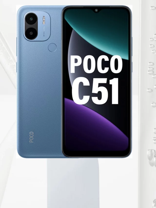 Poco launches C51 smartphone in India: Price, Specs & Offers
