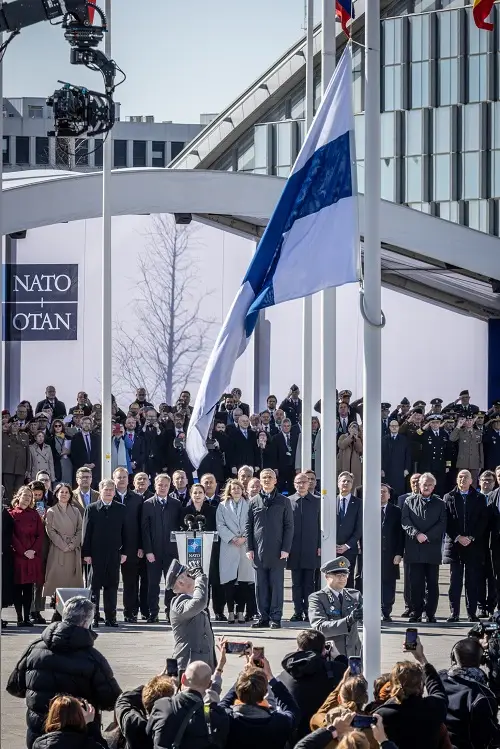Tensions rise as Russia warns of ‘retaliatory measures’ after Finland joins NATO