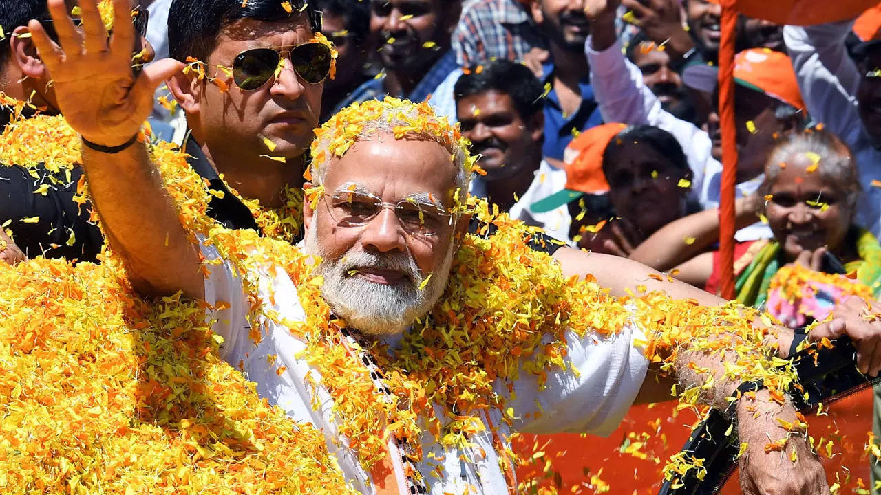 BJP confident of crossing 113 seats on back of Modi mantra in Karnataka poll
