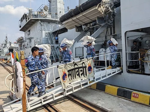 First responder India rushes four Navy ships with relief supplies to cyclone Mocha-hit Myanmar