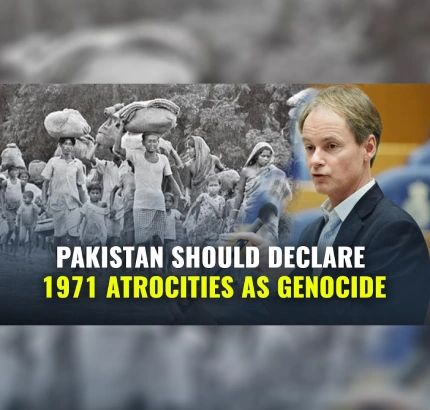 Pakistan Should Declare 1971 Atrocities As Genocide: Harry van Bommel