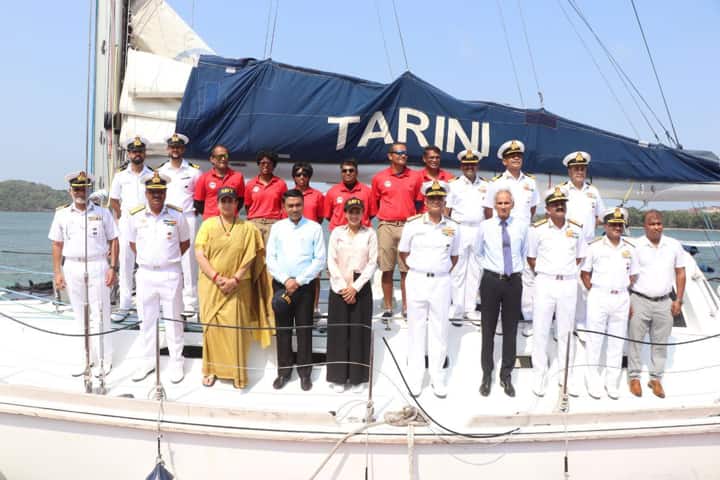 After completing historic 188-day voyage, Indian Navy’s Tarini returns to India