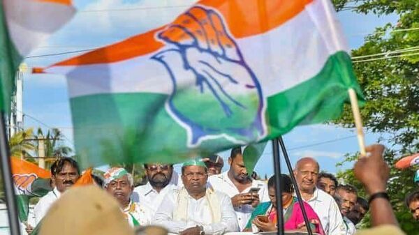 Early Karnataka poll trends show Congress leads in 115 seats, BJP ahead in 73