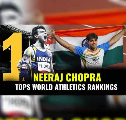 Neeraj Chopra Creates History | Becomes World No.1, Javelin Thrower
