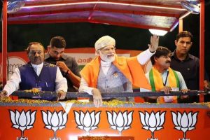 Watch: PM’s rousing welcome at Mysuru  boosts  BJP’s prospects in Karnataka polls