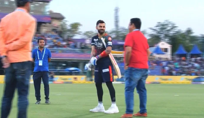Watch: Cricket star Virat Kohli meets childhood coach and then…