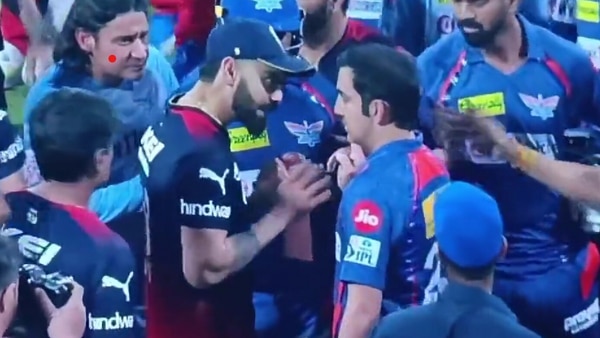 Video: Kohli and Gambhir in nasty face-off as tempers flare up after IPL match
