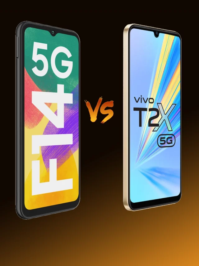 Samsung Galaxy F14 5G vs Vivo T2x 5G: Comparison