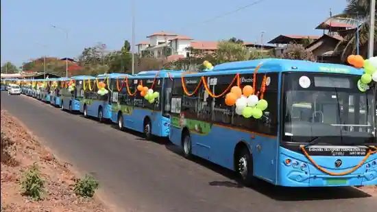Goa goes electric on buses to cut pollution