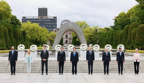 Watch: G7 leaders visit Hiroshima Peace Memorial, meet atomic bomb survivor