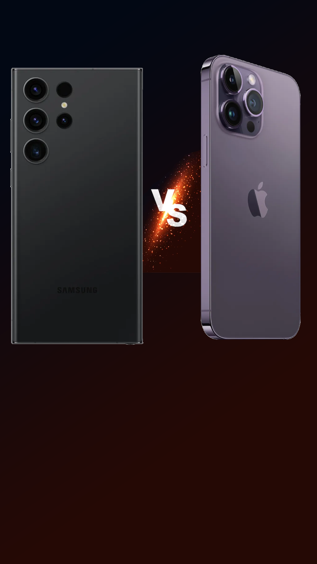 iPhone 14 Pro vs Samsung Galaxy S23 Ultra - compared