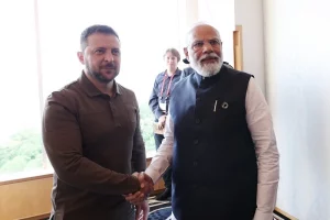 PM Modi meets Ukrainian President Zelensky in Hiroshima