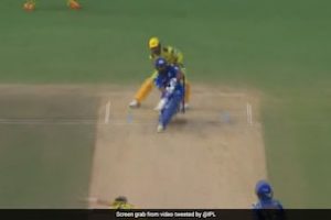 Watch: Rohit Sharma out on duck as Dhoni’s plan clicks