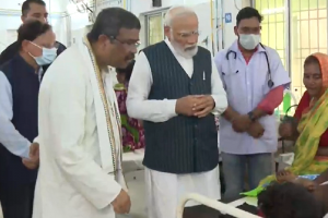 PM Modi inspects Odisha train accident site, assures injured passengers of all help