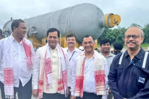 Biggest ever cargo on river route from Kolkata reaches Assam’s Numaligarh via Bangladesh