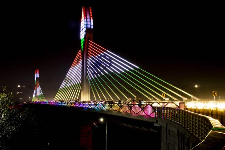 Durgam Cheruvu bridge