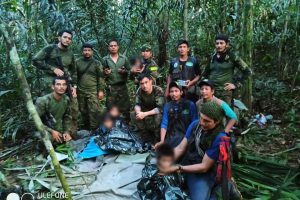 Four children miraculously found alive 5 weeks after their plane crashed in jungle