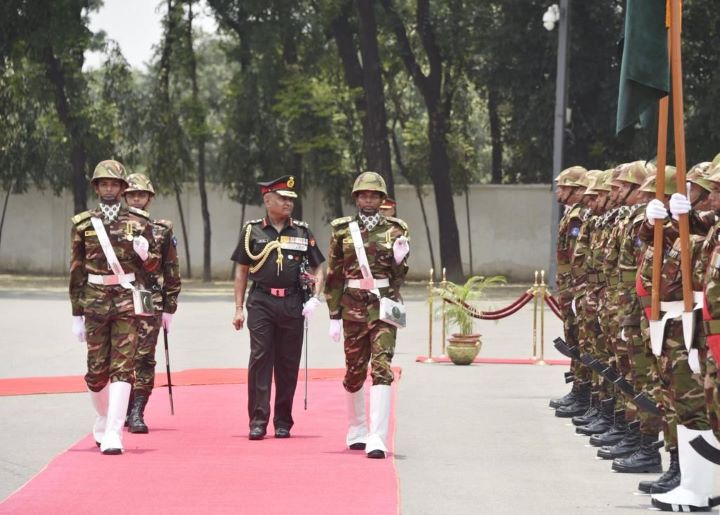 Army chief General Manoj Pande begins two-day Bangladesh visit