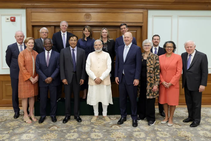 PM Modi meets top leadership of Goldman Sachs, pitches for more investment in India