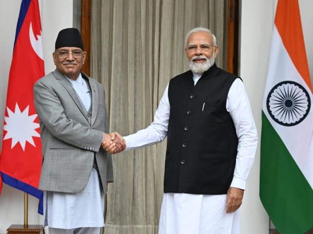 Nepal applauds long term agreements signed during PM Prachanda’s India visit