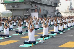 Indians celebrate the International Yoga Day in myriad ways across the country